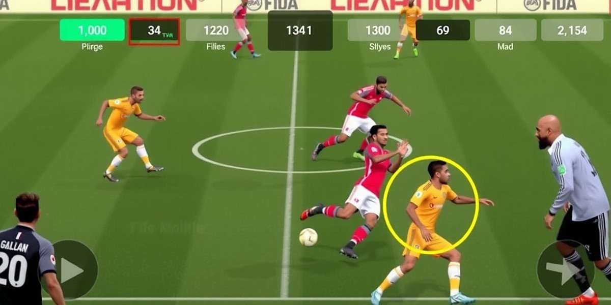 FIFA Mobile Pro Tactics - Indian Gameplay FIFA Mobile Pro Tactics gameplay showing an intense match with Indian players