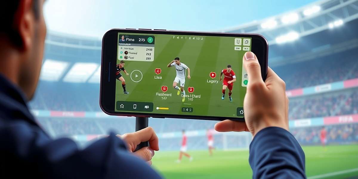 Indian Streamer Playing FIFA Mobile Pro Tactics Indian content creator streaming FIFA Mobile Pro Tactics gameplay with Hindi commentary